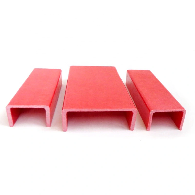 Building Construction Use Customized Pultruded FRP Fiberglass Profile Channel C