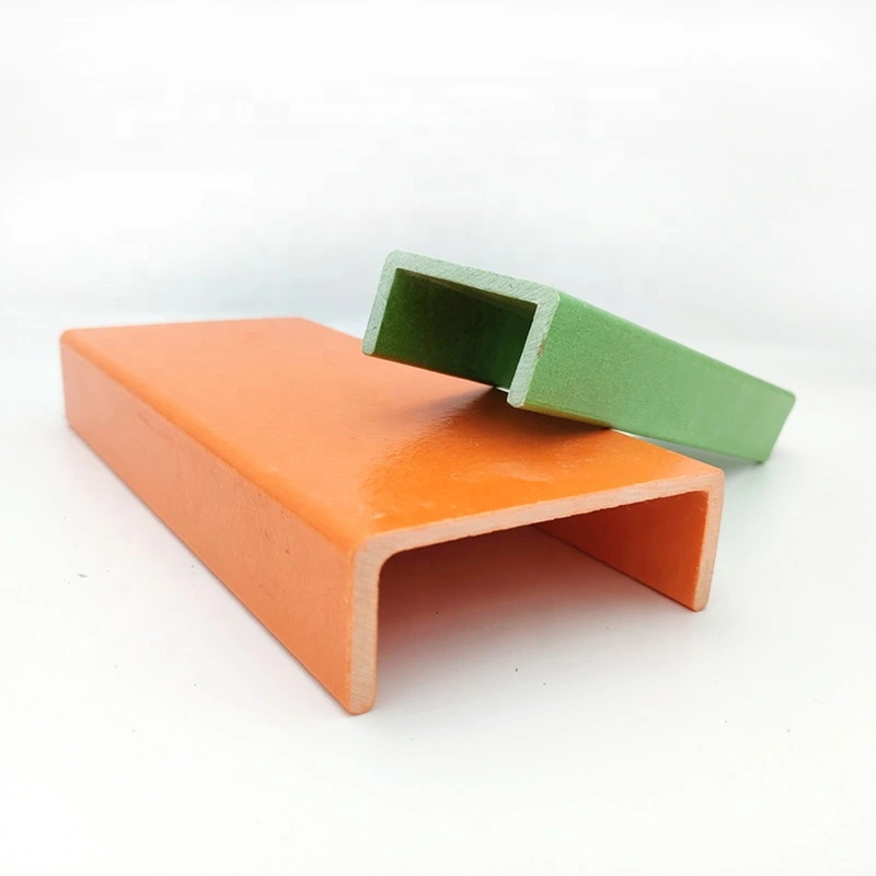 Building Construction Use Customized Pultruded FRP Fiberglass Profile Channel C